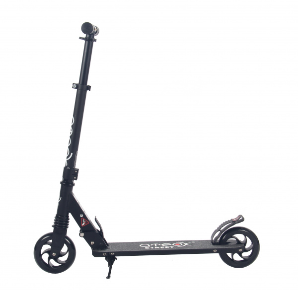Самокат ATEOX STREET с передним амортизатором Черный